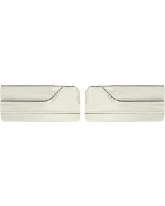 1965 Ford Thunderbird Door Trim Panels, White, Except Landau