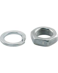 Alternator Nut & Lock Washer - Correct Zinc Finish