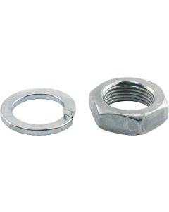 Ford Pickup Truck Alternator Nut & Lock Washer - Correct Zinc Finish