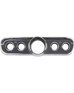 1965 Mustang GT Instrument Bezel with Black Plastic Camera Case Finish