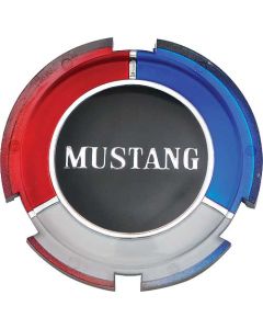 1965 Mustang Wheel Cover Spinner Insert with Mustang Script