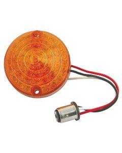 1964-1966 Mustang LED Parking Light Lens, Amber Lens with 48 Amber LEDs