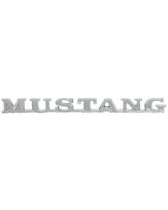 1965-1966 Mustang Coupe or Convertible Fender Nameplate for Cars with Alternator