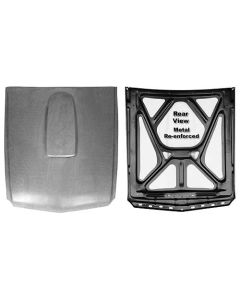 1964-1966 Mustang Fiberglass Shelby-Style Hood with Steel Backing