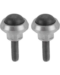 Hood To Cowl Bumpers - Stainless Steel