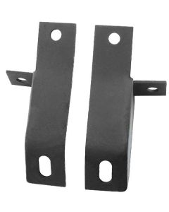 1964-1966 Mustang Rear Bumper Guard Mounting Brackets, Pair