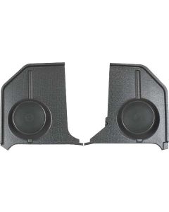 1964-1966 Mustang Convertible Custom Autosound Kick Panels with 100W 6.5" Co-Axial Speakers, Pair