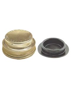 Master Cylinder Filler Cap - Original Gold Color - Drum Brakes - Ford & Mercury