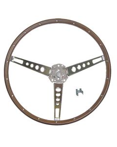 Steering Wheel/ Oem Style Wood Grain Wheel