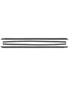 1964-1965 Mustang Early Fastback Inner and Outer Belt Weatherstrip Kit, 4 Pieces