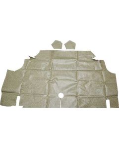 1964-1966 Mustang Fastback Vinyl and Fleece Trunk Mat with Speckled #18 Pattern