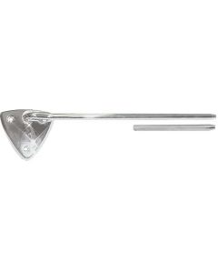 1964-1966 Mustang Coupe or Fastback Chrome Sun Visor Bracket and Pivot Arm, Left or Right
