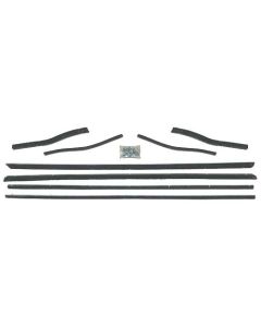 Belt Weatherstrip Kit/ 8 Pcs/ 65-66 Mustang Cpe & Cnv