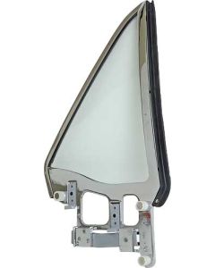1964-1966 Mustang Coupe Clear Quarter Window Assembly, Right