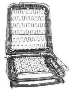 1964-1967 Mustang Bucket Seat Cushion and Back Assembly, Left