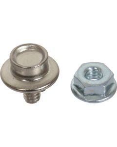 1964-1968 Mustang Convertible Stainless Steel Quarter Panel Snap Set