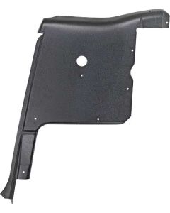 1964-1966 Mustang Convertible Steel Interior Quarter Panel with Embossed Grain as Original, Right