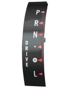 1964-1966 Mustang Curved Automatic Transmission Shift Selector Dial for Cars without Console