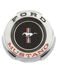 1964 Mustang Chrome Gas Cap without Security Cable for Standard Models