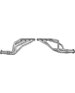 1964-1973 Mustang Mid-Length Uncoated Headers, 260/289/302/351W V8