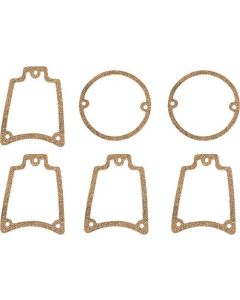 Ranchero Tail Light Lens To Housing Gasket, 6 Pieces, 1966-1967 With Reflectors
