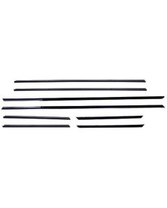 Belt Weatherstrip Kit - Door and Rear Quarter Windows - 8 Pieces