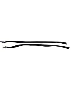 Vent Bar Channel Glass Runs - Molded Ends - Hardtop & Convertible