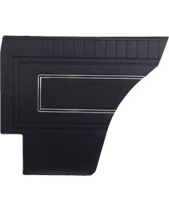 Int. Panel Set,Blk,66-67 Fairlane 2dHT