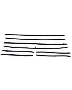 Belt Weatherstrip Kit / 8pc / 66-7 Fairlane
