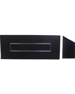 Door & R Qrt Panel Set/ Black/ 66-67 Fairlane Conv