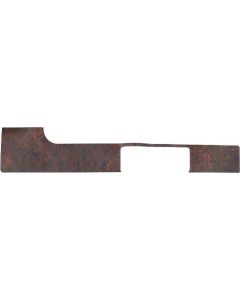 1966 Ford Thunderbird Dash Wood Grain Appliqué, Under Steering Wheel, With A/C