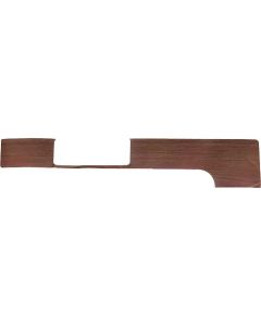 1966 Ford Thunderbird Dash Wood Grain Appliqué, Under Steering Wheel, Without A/C