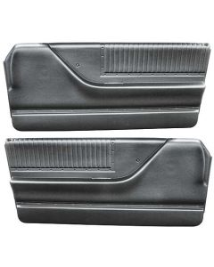 1966 Ford Thunderbird Door Trim Panels, Black