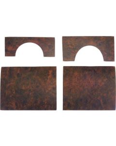 1966 Ford Thunderbird Dash Wood Grain Appliqué, Slide Away Steering Wheel Panels