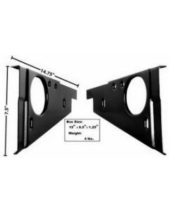 Floor Pan Support Braces - Rear