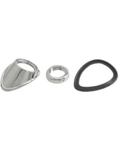 Antenna Base Mount - Includes Chrome Mount, Chrome Lock Nut& Base Gasket