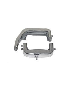 Radiator Mounting Kit - Painted Black - For 3 Row Radiator