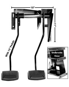 Brake & Clutch Pedal Assembly - Manual