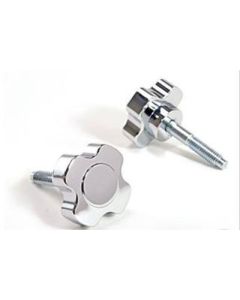 1966-1977 Bronco Windshield Latch Knobs - Chrome