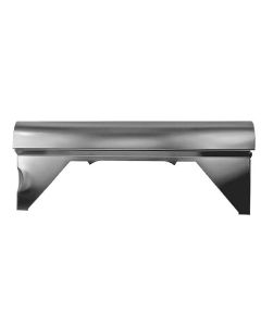 1966-1976 Bronco Quarter Upper Inner Panel - Left - 51-1/4 Long x 19-3/4 High