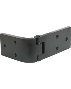 1966-1977 Bronco Door Hinge - Painted Black - Left Upper Or Lower