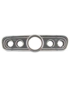 1966 Mustang Instrument Bezel with Black Camera Case Finish
