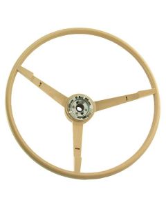 1966 Mustang 3-Spoke Steering Wheel, Parchment