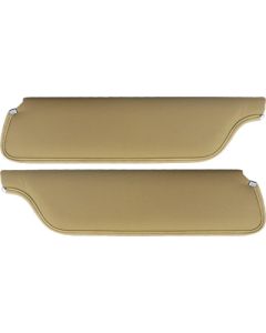 1966 Mustang Coupe or Fastback Sun Visors, Parchment