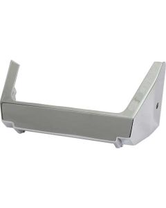 1966 Mustang Console Front End Cap for Cars with A/C, Die Cast Zinc with Chrome Finish