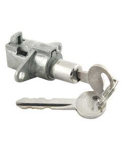 1965-1966 Mustang Deluxe Interior Flat Glove Box Door Lock with Keys