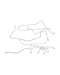 Brake Line Kit - Stainless Steel - Power Disc Brakes