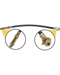 Brake Hose - Front - Disc Brakes - Left Or Right - 15 Long - Falcon & Comet