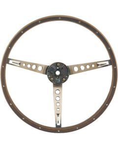 Steering Wheel - Simulated Wood - 3-Spoke - Ford & Mercury