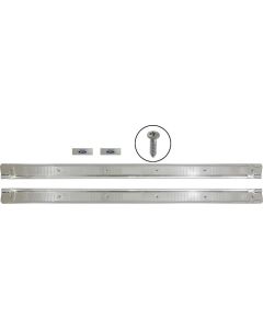 Door Scuff Plates / 2-door/ 66-67
